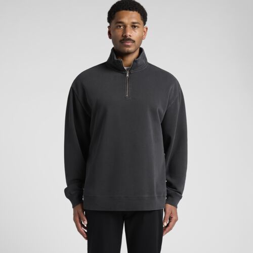 AS Colour Mens Relax Faded Half Zip Thumbnail