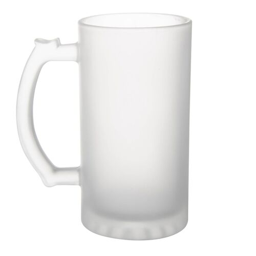 Frosted Glass Beer Mug Thumbnail