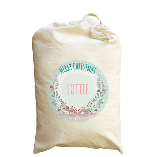 Vintage Flowers - Santa Sack Thumbnail