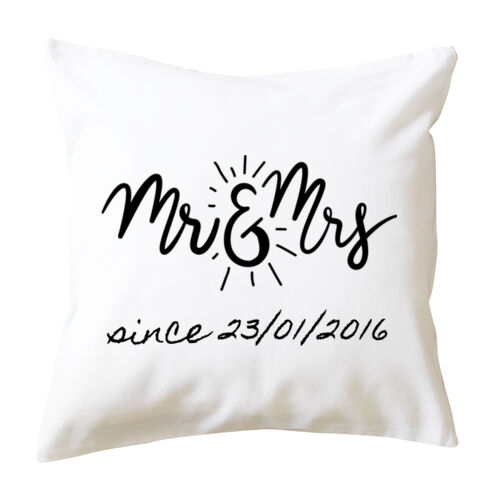 Mr and Mrs - Cushion cover Thumbnail