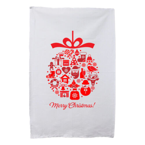 Christmas Bauble - Tea Towel Thumbnail