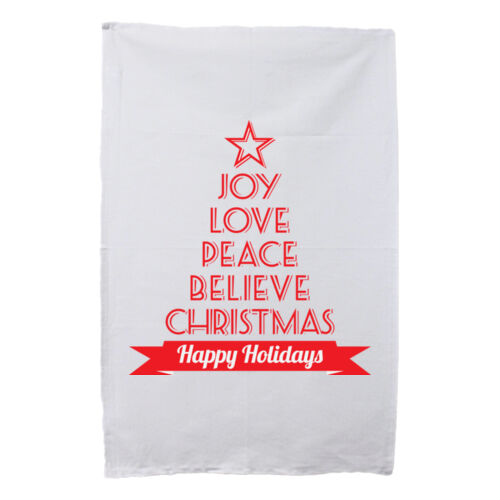 Joy Love Peace - Tea Towel Thumbnail