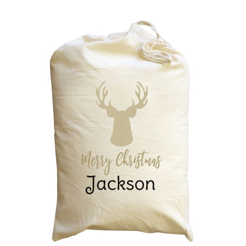 Stag Merry Christmas - Santa Sack Thumbnail