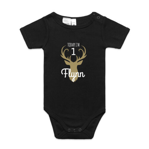 Today I am 1 Stag  - Mini-Me One-Piece Thumbnail