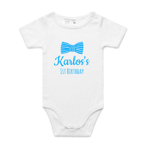 Bow Tie Birthday - Mini-Me One-Piece Thumbnail