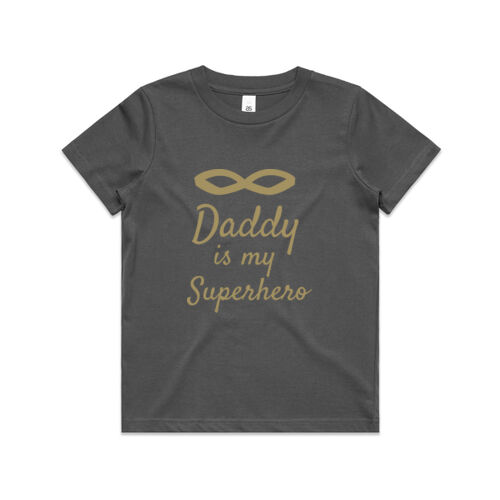 Daddy is My Superhero - Kids Youth T shirt Thumbnail