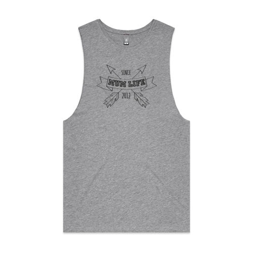 Mum Life Since 2012 - Unisex Barnard Tank Thumbnail