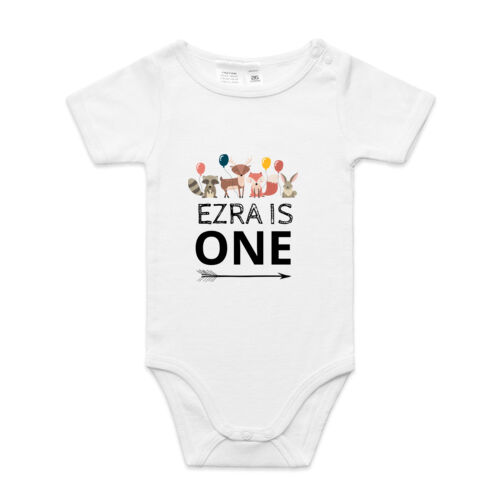 Woodland Animals Birthday  - Mini-Me One-Piece Thumbnail