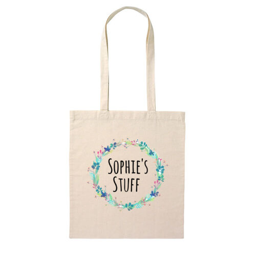 Floral Wreath - Tote Bag Thumbnail