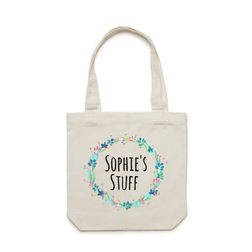 Floral Wreath - Carrie bag Thumbnail