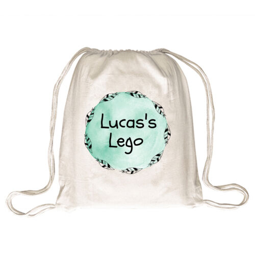 Lucas's Lego - Drawstring Backpack Thumbnail