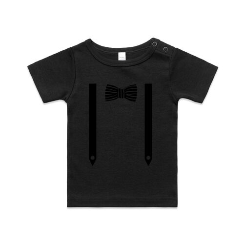 Bow tie and Braces - Kids Wee Tee Thumbnail